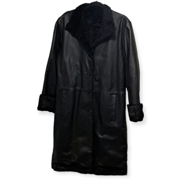 Manteau Fausse Fourrure Terry Lewis Classic Luxuries - Taille XL, Noir, Occasion Très Bon état